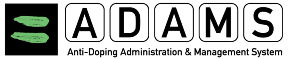 World Anti-Doping Agency ADAMS (Whereabouts app) logo